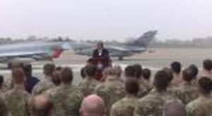 A Special Christmas Visit: The Prime Minister Meets With Service Personnel From RAF Akrotiri