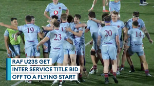 RAF dismantles Navy in U23s Inter Service opener