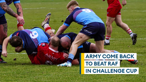 Army defeats RAF in Challenge Cup first round