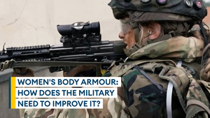 Women 's body armour offering more comfort - and protection