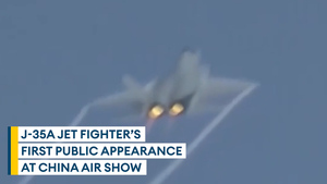 China's answer to F-35 fighter makes first public appearance