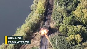 How is tank warfare changing in the drone age? 