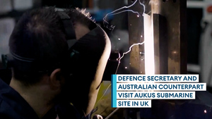 'Key' UK nuclear site visited by British and Australian defence ministers
