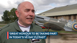 Flypast our way of remembrance, says BBMF pilot