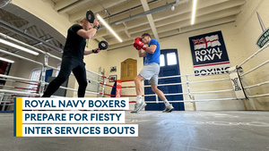 Royal Navy boxers 'ready' to face opponents at Inter Services
