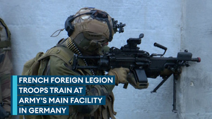 Queen's Royal Hussars team up with French Foreign Legion ahead of Estonia