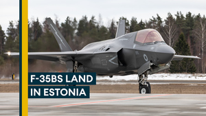 F-35s land in Estonia for landmark NATO deployment