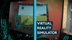 The future of Army training?: Soldiers test a virtual reality Challenger 3 tank simulator