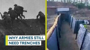 Why trench warfare is still vital in the age of drones 
