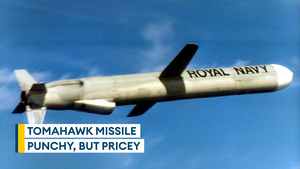 Tomahawk Land Attack Missile: It's punchy, but pricey