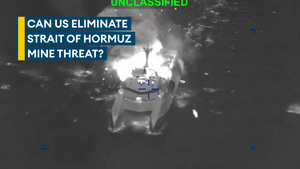Iranian mines still a threat in Strait of Hormuz