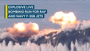 F-35Bs guided on live bombing run on Exercise Strike Warrior