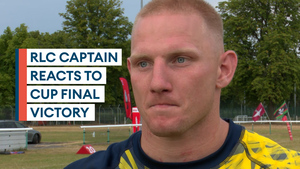 RLC captain celebrates Lawson Cup victory