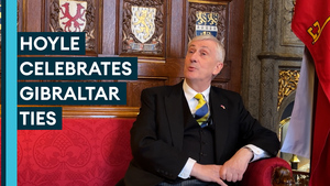 Commons speaker welcomes Royal Gibraltar Regiment personnel to his residence