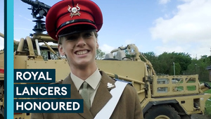 Royal Lancers personnel recognised for their work in Kosovo