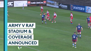 Rugby League: Army v RAF men's Inter Services match to be shown LIVE by BFBS