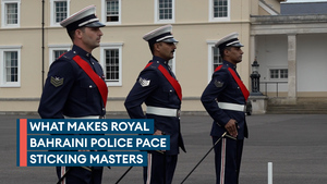 Bahrain Police set just the right pace at Sandhurst