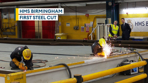 Construction of fourth new anti-submarine warship for Royal Navy begins
