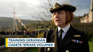 Outgoing BRNC Commanding Officer: Ukrainians inspiring other cadets