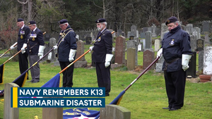 Navy remembers submariners who died in K13 disaster