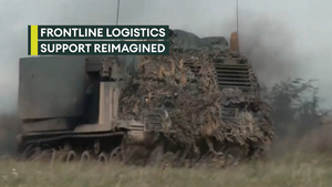 Who delivers ammo to the frontline and how is the role being improved?