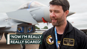 When a Typhoon display pilot gets scared