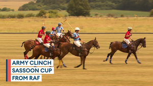 British Army denies RAF third-successive Sassoon Cup with dominant win