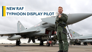 Meet Turbo - the RAF's new Typhoon display pilot