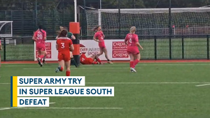 WATCH: Fantastic Army try in Super League South loss to Cardiff Demons.