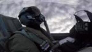 Cockpit Footage of F-16s Guarding The Baltic Skies