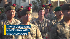 Minden Day parade delayed, but brings in new award for PWRR out in Cyprus