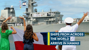 Navies gear up for world's largest international maritime exercise