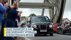 D-Day veterans receive warm welcome at Pegasus Bridge