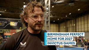 Invictus Games: 'I owe my life to Birmingham', JJ Chalmers says