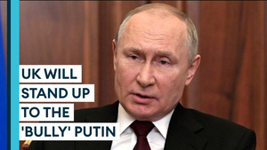 UK will continue to stand up to the 'bully' Putin, Labour leader says