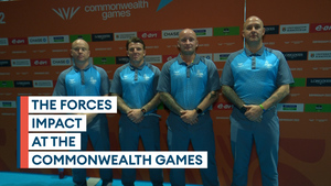 Meet the Armed Forces personnel making a Commonwealth Games event work