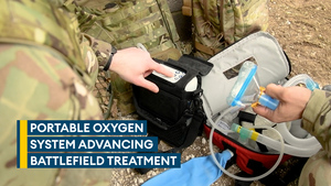 Battlefield casualties to get oxygen - with no cylinder