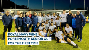Royal Navy beats Gosport to win Portsmouth Senior Cup final