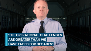 New Chief of the Air Staff on challenges facing the RAF