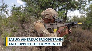 A look at the British Army's training facilities in Kenya