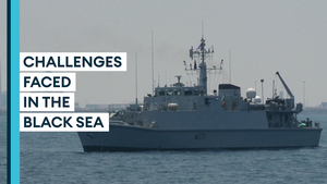 What are the challenges of opening a safe corridor in the Black Sea?