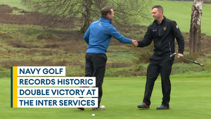 Navy bags a historic double victory at the Inter Services Golf Championships