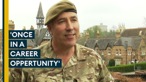 Unique opportunity for the Royal Gibraltar Regiment receiving new colours