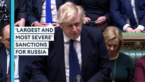 PM: Putin's 'Hideous and barbarous venture' in Ukraine must end in failure