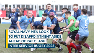 Royal Navy men aim to turn disappointment into triumph 