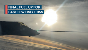 Fill her up please: RAF Voyager helps F-35Bs get home 