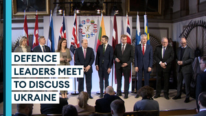 European defence leaders meet in UK to discuss Russia-Ukraine crisis