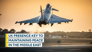Armed Forces key to maintaining peace in the Middle East