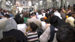 On Board As RAF Rescues Afghan Civilians From Kabul