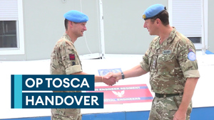 Commanding Officer hands over lead on Op Tosca in Cyprus